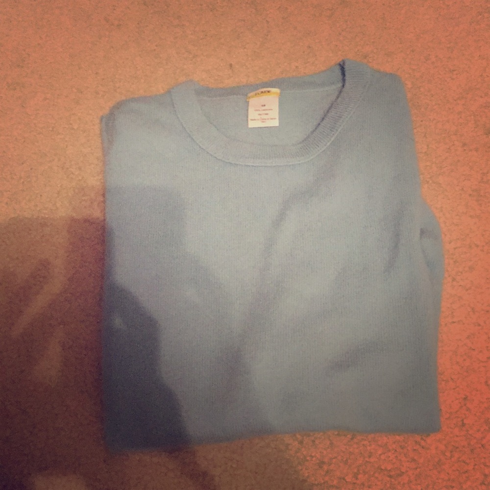 Xs JCrew cashmere crew